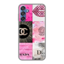 Чохол (Dior, Prada, YSL, Chanel) для Samsung Galaxy M15 (M156) (Модніца)