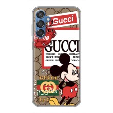 Чехол Disney Mouse Samsung Galaxy M15 (M156) (PREMIUMPrint) (Стильный Микки)