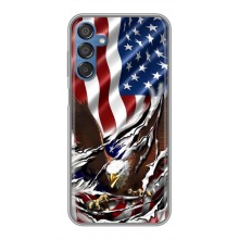 Чехол Флаг USA для Samsung Galaxy M15 (M156) (Флаг USA)