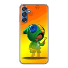 Чехол Бравл Старс для Samsung Galaxy M15 (M156) – LEON в кофте
