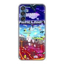Чехол майнкрафт для Samsung Galaxy M15 (M156) – MINECRAFT
