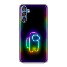 Чехол Амонг Ас для Samsung Galaxy M15 (M156) (AlphaPrint) (Яркий скин)