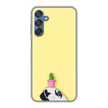 Бампер для Samsung Galaxy M15 (M156) з картинкою "Песики" (Кактус на голові)