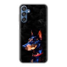 Бампер для Samsung Galaxy M15 (M156) з картинкою "Песики" (Собака Мопсік)