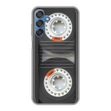 Чехол с Прикольным принтом на Samsung Galaxy M15 (M156) (Кассета магнитофона)
