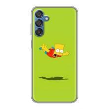 Чехол с Симпсонами для Samsung Galaxy M15 (M156) (VPrint) (Барт Симпсон)