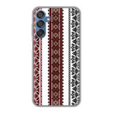 Силиконовый Чехол на Samsung Galaxy M15 (M156) с картинкой Вышиванки – Вышиваночки