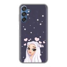 Чехол Стильные девушки на Samsung Galaxy M15 (M156) – Девушка и сердечки