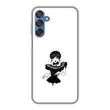 Чехлы Венсдей на Samsung Galaxy M15 (M156) Уэнсдей (AlphaPrint) (танец Уэнздей)