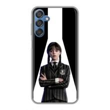 Чехлы Венсдей на Samsung Galaxy M15 (M156) Уэнсдей (AlphaPrint) (W-Wednesday)