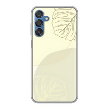 Чехол цветочный дизайн для Samsung Galaxy M15 (M156) – Зелёный фон