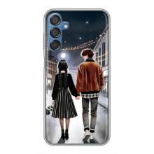 Чехол с дизайном Венздей 2 на Samsung Galaxy M15 (M156) – Уэнсдей и Тайлер