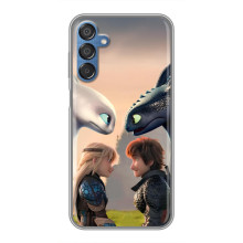 Чехол как приручить дракона на Samsung Galaxy M15 (M156) – Гикавка и Астрид