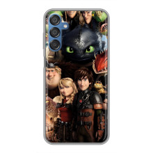 Чехол как приручить дракона на Samsung Galaxy M15 (M156) – Персонажи дракона