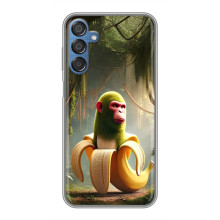 Чехол с мемами тралалело тралала для Samsung Galaxy M15 (M156) – Шимпанзини бананини