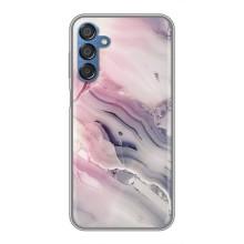 Мраморный чехол на Samsung Galaxy M15 (M156) (VPrint) (Пурпурный Мрамор)