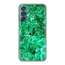 Мраморный чехол на Samsung Galaxy M15 (M156) (VPrint) (Салатный Мрамор)
