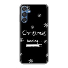 Рождественские, Праздничные Чехлы для Самсунг М15 (Christmas loading)