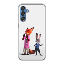 Силиконовый чехол с принтом Зоотрополіс для Samsung Galaxy M15 (M156) – Джуди и Ник
