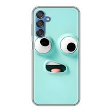 Силиконовые Чехлы (смешные стикеры) для Samsung Galaxy M15 (M156) – мордочка