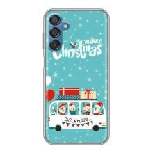 Силіконовий бампер на різдво для Samsung Galaxy M15 (M156) (Різдвяний настрій)