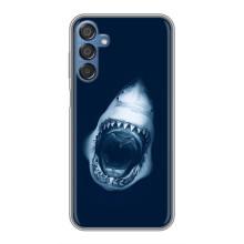 Силіконовий бампер з картинкою звірів для Samsung Galaxy M15 (M156) (Пащу Акули)