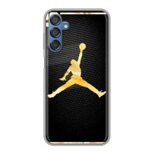 Силиконовый Чехол Nike Air Jordan на Самсунг Галакси М15 (Джордан 23)