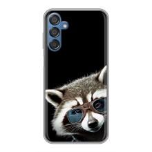 Силиконовый Чехол с Енотами на Samsung Galaxy M15 (M156) – Стильный Енот