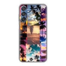 Силиконовый чехол с КАРТИНКАМИ лето для Samsung Galaxy M15 (M156) (AlphaPrint) (Летний отпуск)