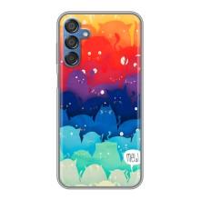 Силиконовый чехол с котиком для Samsung Galaxy M15 (M156) – Mew