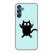 Силиконовый чехол с котиком для Samsung Galaxy M15 (M156) – Падающий кот