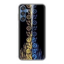 Силиконовый Чехол на Samsung Galaxy M15 (M156) (Патриотическая вышиванка)