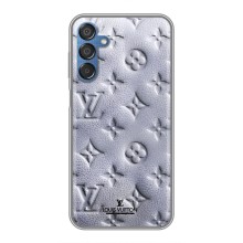 Текстурный Чехол Louis Vuitton для Самсунг Галакси М15 (Белый ЛВ)