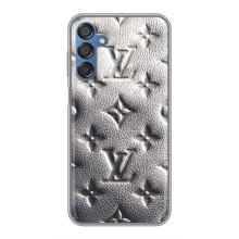 Текстурный Чехол Louis Vuitton для Самсунг Галакси М15 (Бежевый ЛВ)