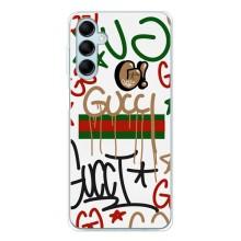 Брендновые Чехлы для Samsung Galaxy M16 - (PREMIUMPrint) (Стиль GUUCI)