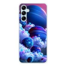 Чохли КОСМОС  на Samsung Galaxy M16 – Сині планети