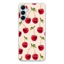 Чехлы с Фруктами для Samsung Galaxy M16 (VPrint) (Вишня)