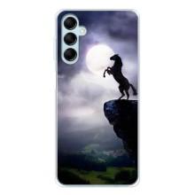 Чехлы с изображением разных животных для Samsung Galaxy M16 (Лошадь)