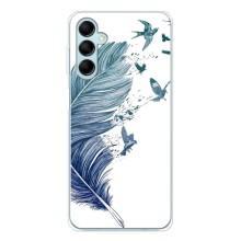 Чехол с картинкой (Стильные) для Гелекси М16 - (AlphaPrint) (Перышко)