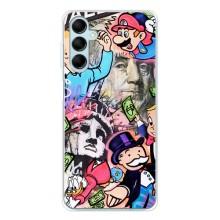 Чехлы с крутыми принтами для Samsung Galaxy M16 - (PREMIUMPrint) (Monopoly man)