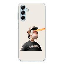 Чехлы с Обезьянами NFT для Samsung Galaxy M16 (AlphaPrint) (обезьяна NFT в очках)
