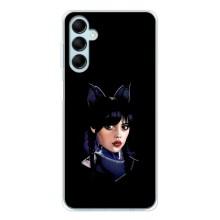Чехлы с принтом Уэнсдей на Samsung Galaxy M16 – Милая Уэнсдей