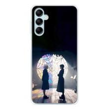 Чехлы с принтом Уэнсдей на Samsung Galaxy M16 – Уэнсдей и Энди