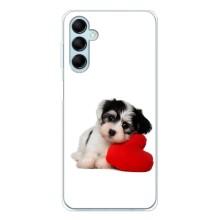 Чехлы с собаками для Samsung Galaxy M16 (VPrint) (Песик)