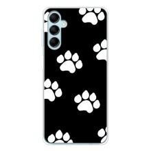 Чехлы с собаками для Samsung Galaxy M16 (VPrint) (Следы собаки)