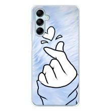 Чехлы (Знак сердечка) на Samsung Galaxy M16 – Сердечка знак
