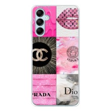 Чехол (Dior, Prada, YSL, Chanel) для Samsung Galaxy M16 (Модница)