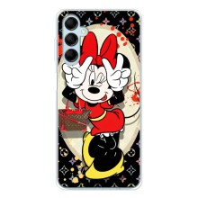 Чехол Disney Mouse Samsung Galaxy M16 (PREMIUMPrint) (Минни peace)