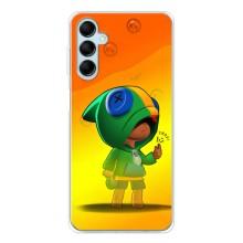 Чехол Бравл Старс для Samsung Galaxy M16 – LEON в кофте