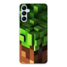 Чехол Майнкрафт на Samsung Galaxy M16 (AlphaPrint) Minecraft (текстура Майнкрафт)